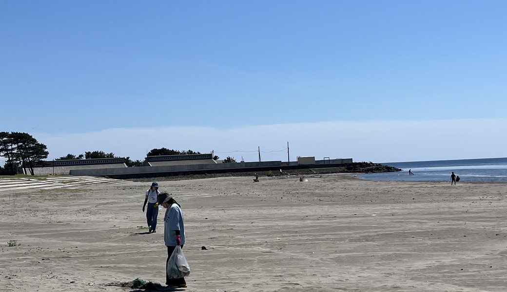 beach clean up　７月 レポート