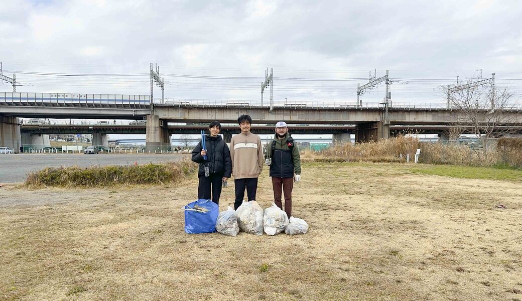 第10回　ごみ拾い at 多摩川河川敷 レポート