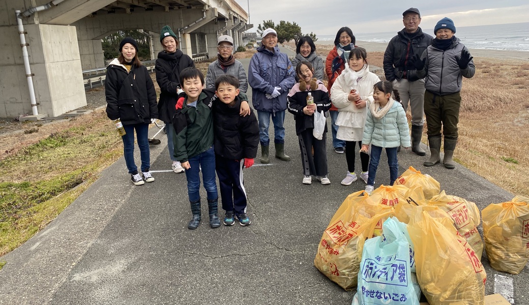 【白須賀海岸】ビーチクリーン レポート