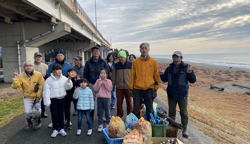 【白須賀海岸】ビーチクリーン レポート