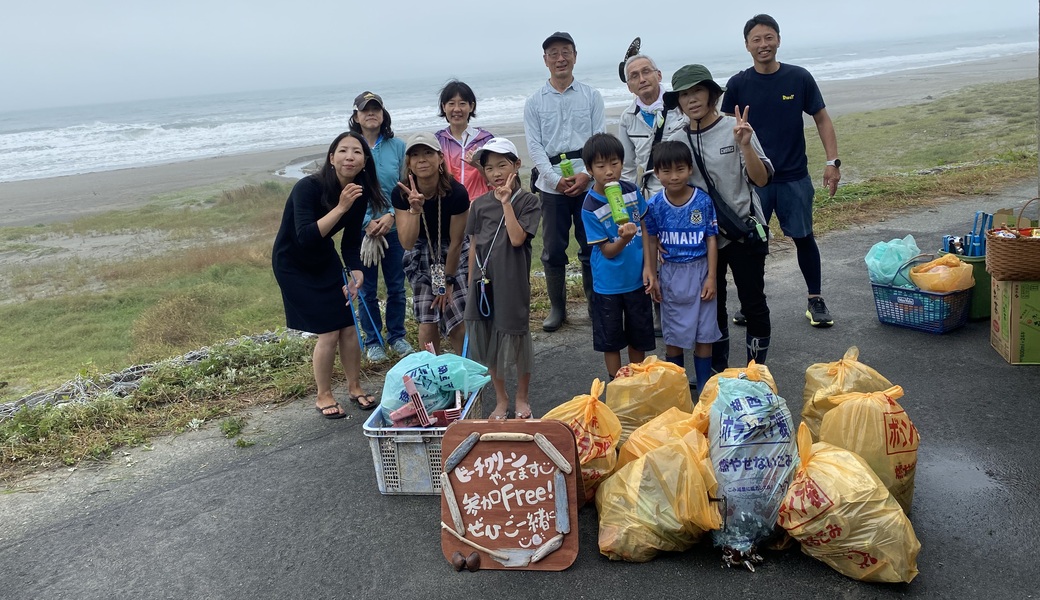 【白須賀海岸】ビーチクリーン レポート