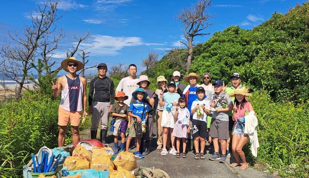 【白須賀海岸】ビーチクリーン レポート