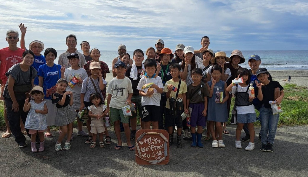 【白須賀海岸】ビーチクリーン レポート