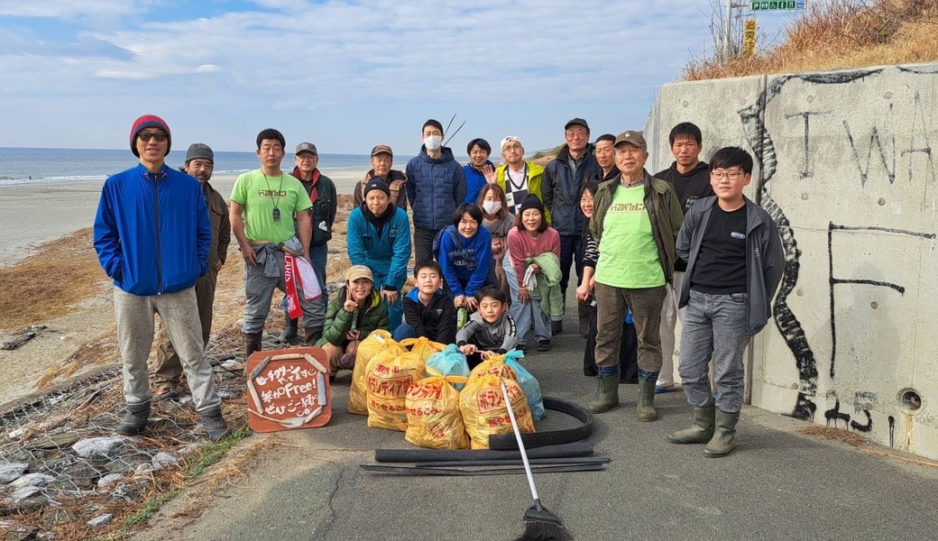 【白須賀海岸】ビーチクリーン レポート