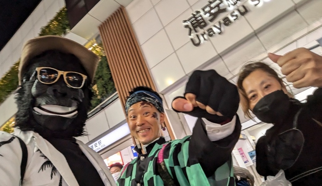 ハロウィンゴミ拾い レポート