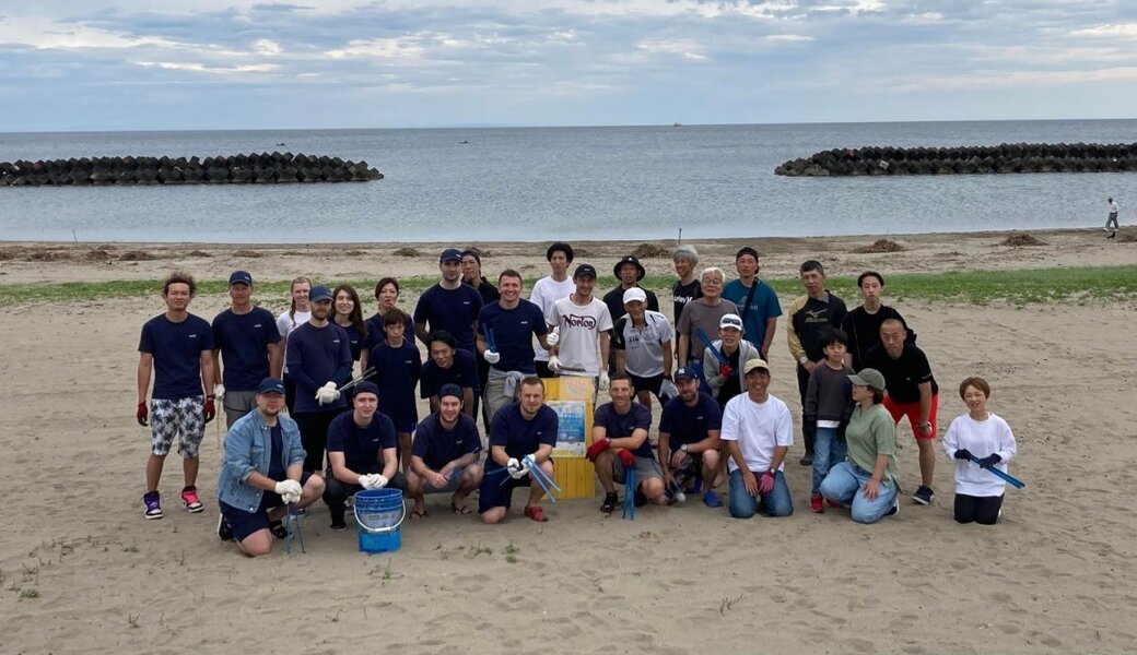 八重津浜ビーチクリーン レポート