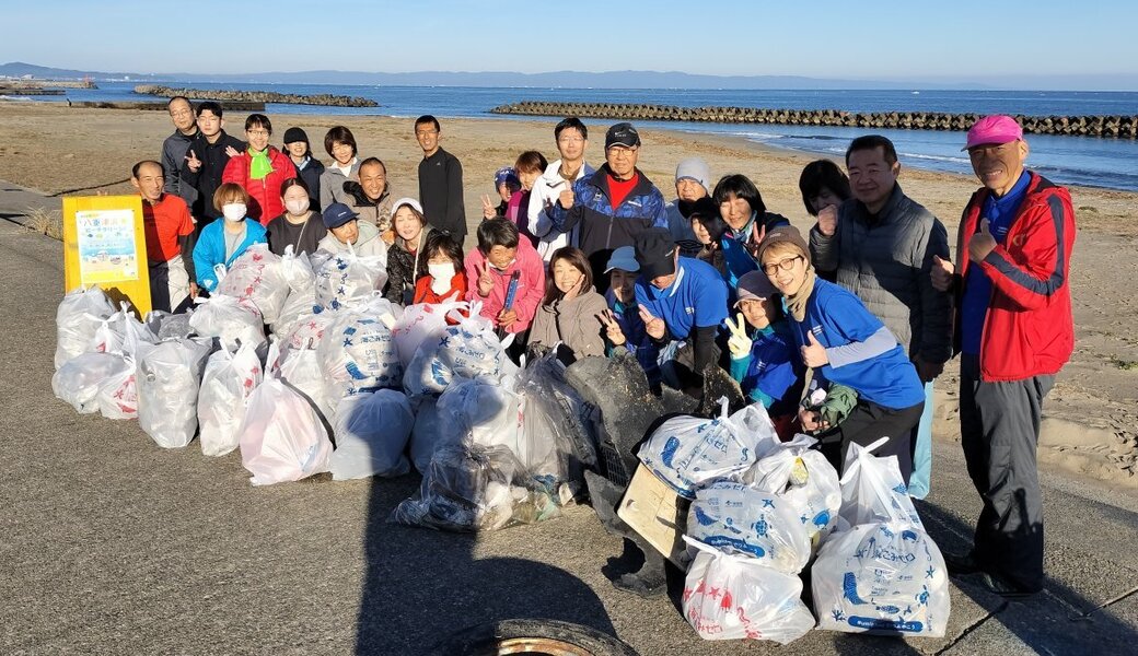 八重津浜ビーチクリーン レポート