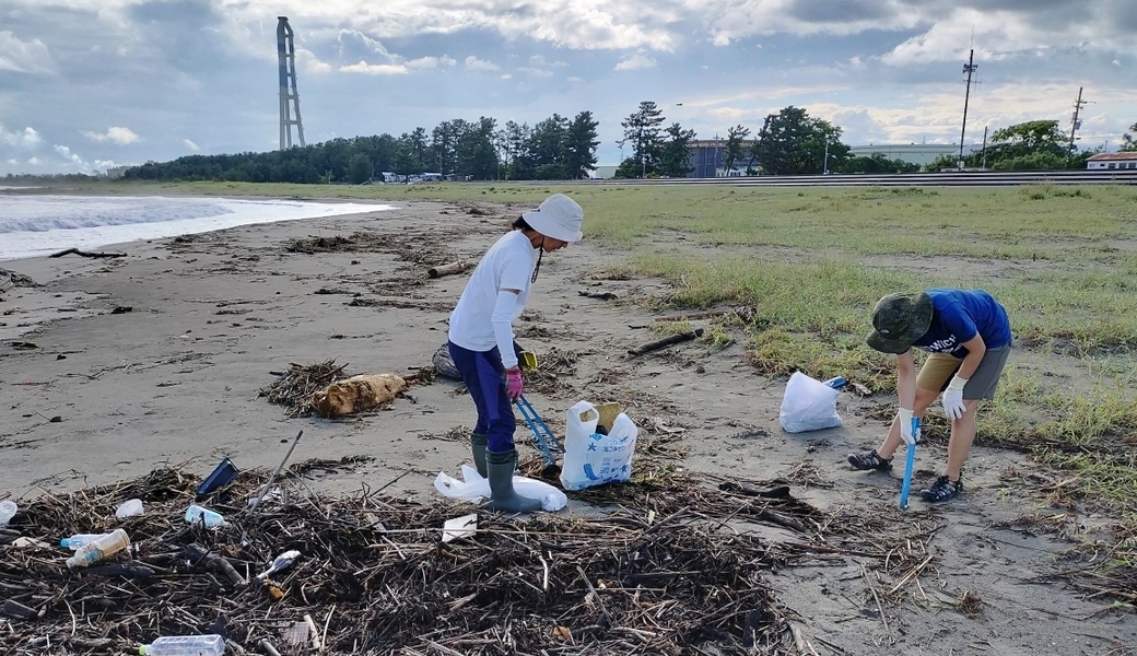八重津浜ビーチクリーン レポート