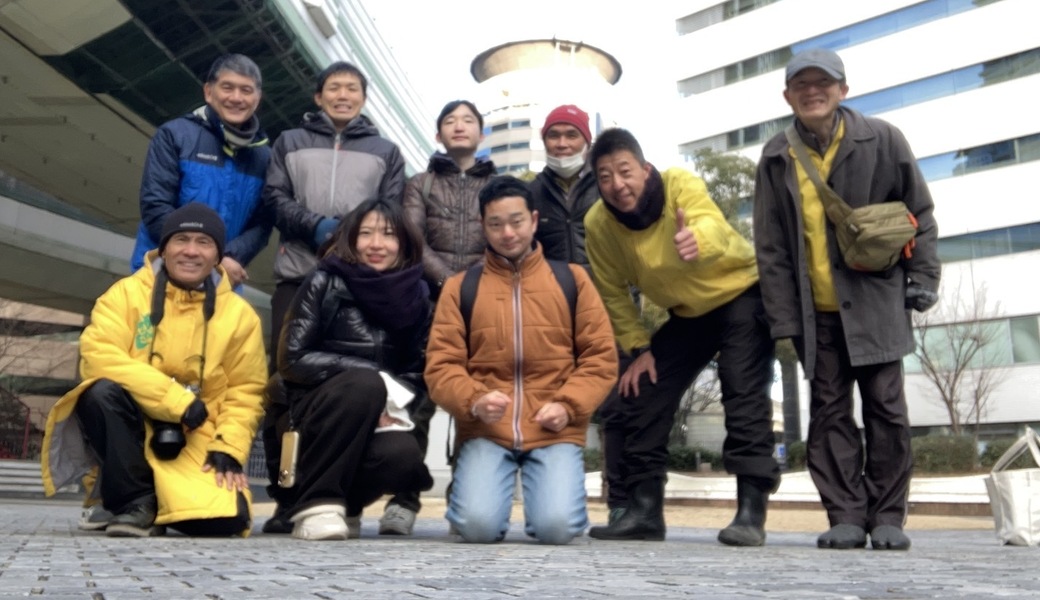 西梅田公園街頭清掃 レポート