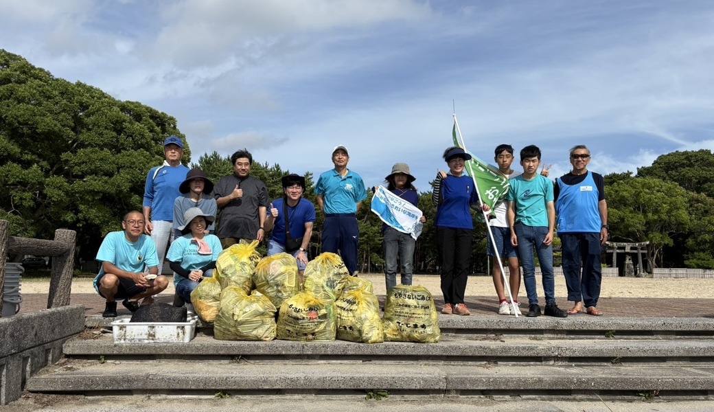 日出町糸ヶ浜海浜公園　ビーチクリーン レポート