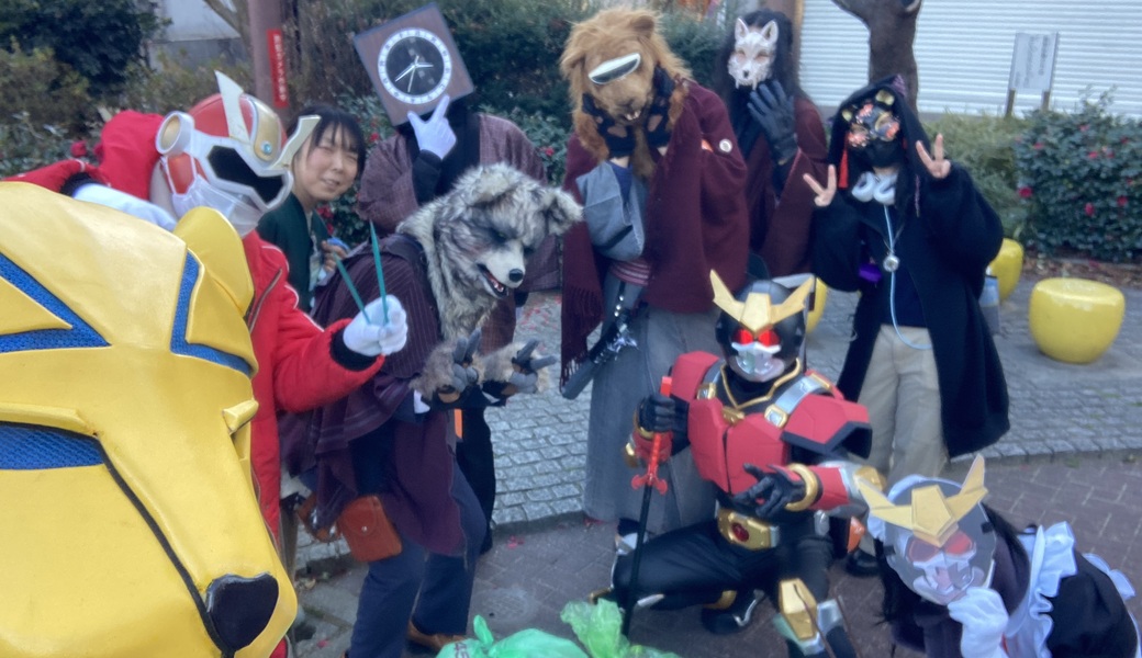 新春！大須DEごみ拾い レポート