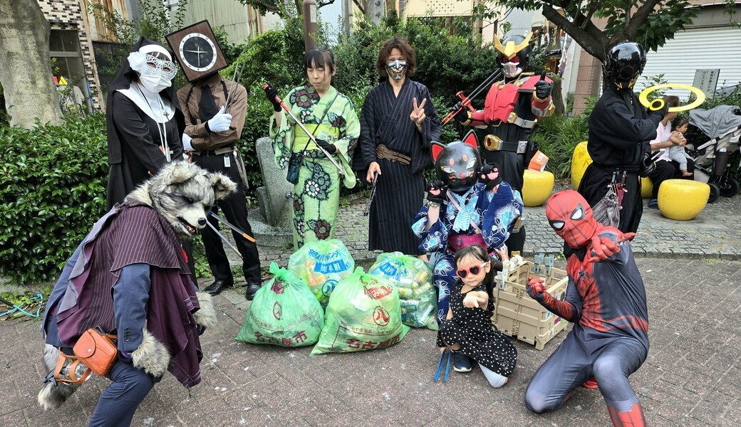 大須DEごみ拾い レポート