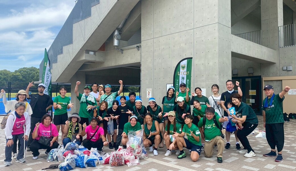 7月_選手と一緒に朝活しましょう！Towards the Good Future! レポート