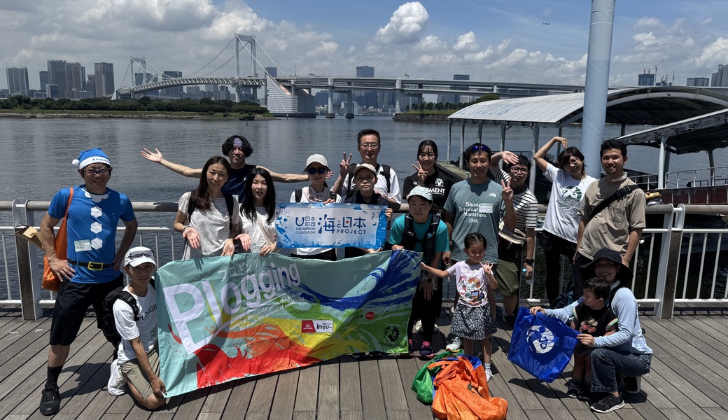 お台場プロギングvol.6　「BLUE SANTA 2025」 レポート