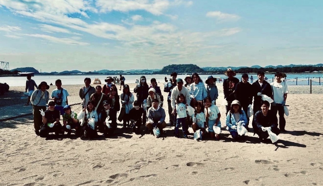 BLUE SHIP 横浜 海の公園 ビーチクリーン レポート