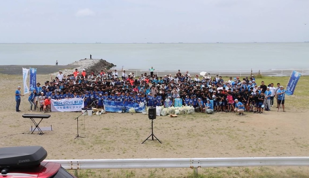 ７／１２（土）幕張の浜ビーチクリーン【BLUE SANTA 2025】 レポート