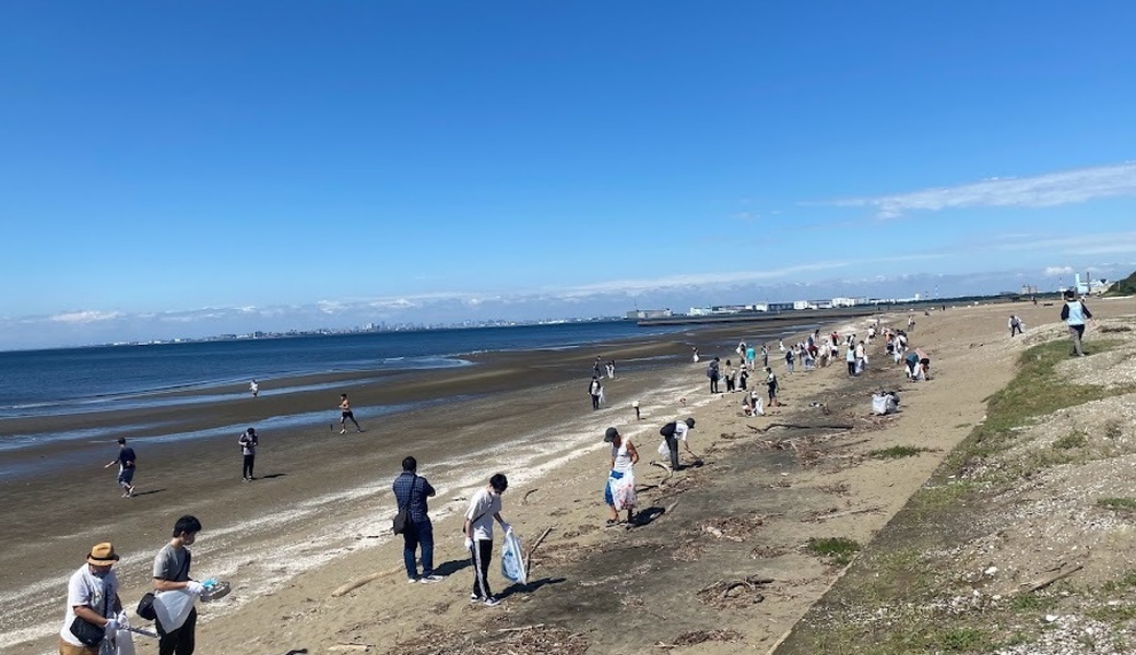 7/4（土）幕張の浜ビーチクリーン レポート