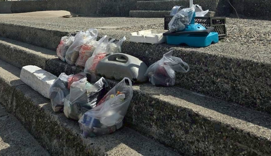 新舞子海岸清掃活動 レポート