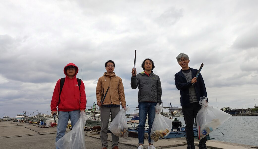 那覇市沿岸漁港周辺ゴミ拾い レポート