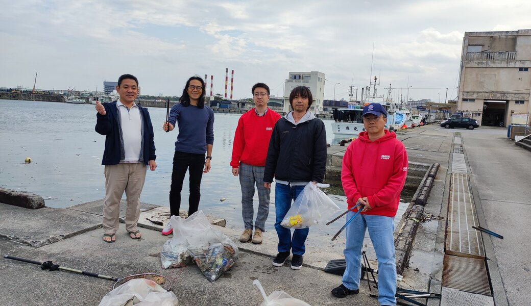 那覇市沿岸漁港周辺ゴミ拾い レポート