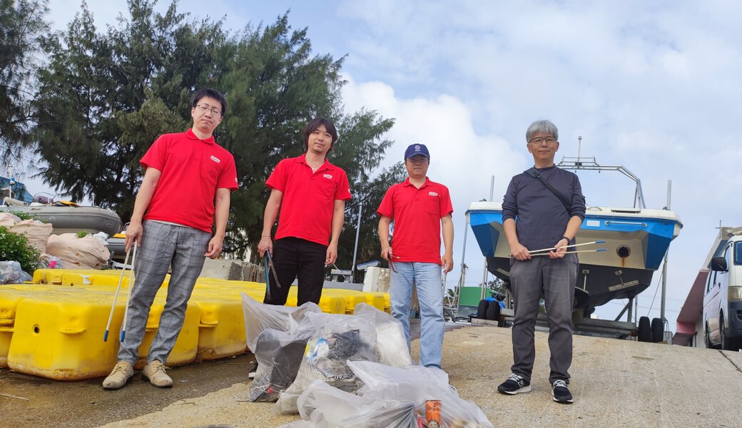 那覇市沿岸漁港周辺ゴミ拾い レポート