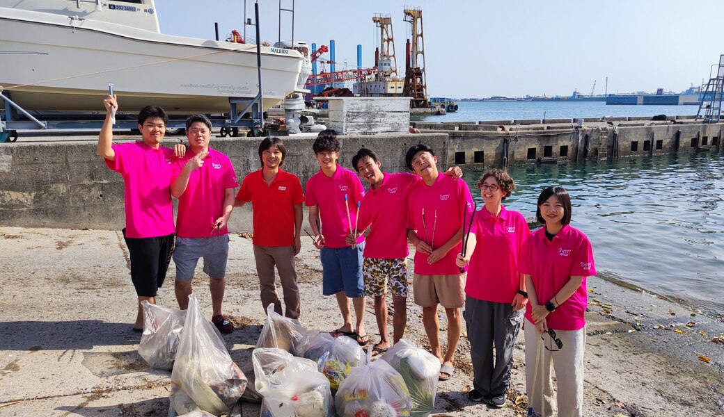 那覇市沿岸漁港周辺ゴミ拾い レポート