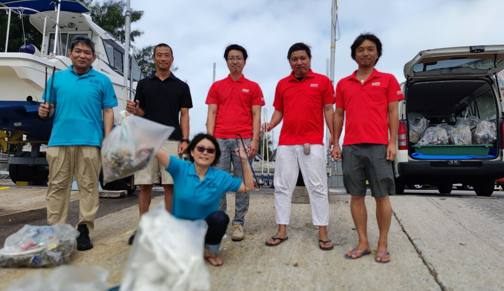 那覇市沿岸漁港周辺ゴミ拾い レポート