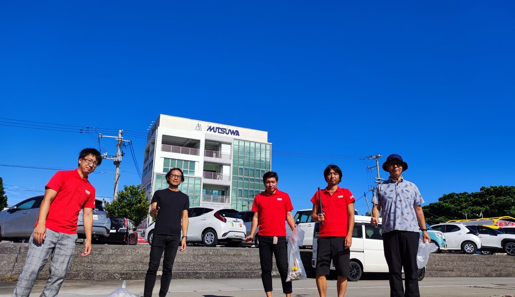 那覇市沿岸漁港周辺ゴミ拾い レポート