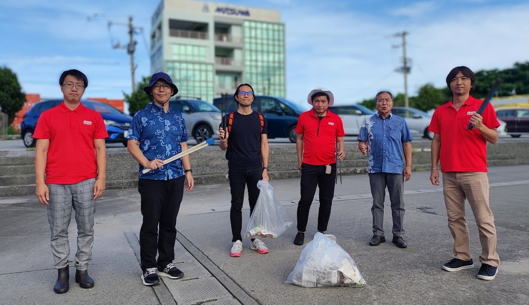 那覇市沿岸漁港周辺ゴミ拾い レポート