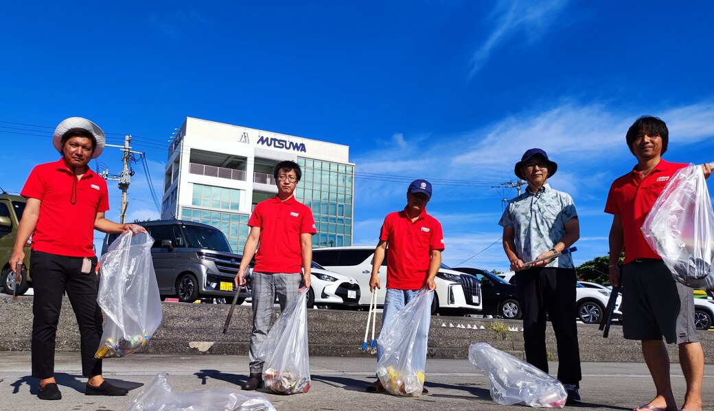 那覇市沿岸漁港周辺ゴミ拾い レポート