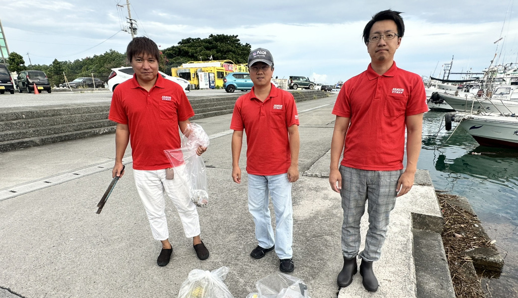 那覇市沿岸漁港周辺ゴミ拾い レポート