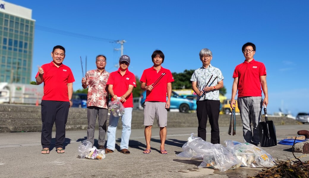 那覇市沿岸漁港周辺ゴミ拾い レポート
