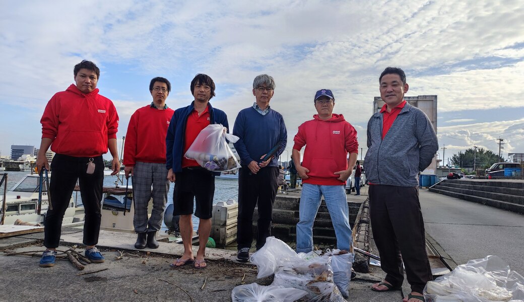 那覇市沿岸漁港周辺ゴミ拾い レポート