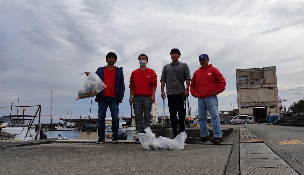那覇市沿岸漁港周辺ゴミ拾い レポート