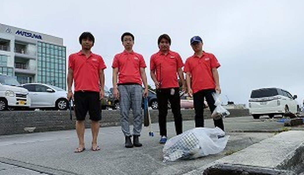 那覇市沿岸漁港周辺ゴミ拾い レポート