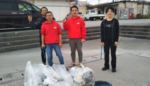 那覇市沿岸漁港周辺ゴミ拾い アイキャッチ