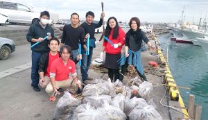 那覇市沿岸漁港ゴミ拾い 2017年1月27日 アイキャッチ