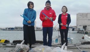 那覇市沿岸漁港ゴミ拾い　2017年2月24日 アイキャッチ