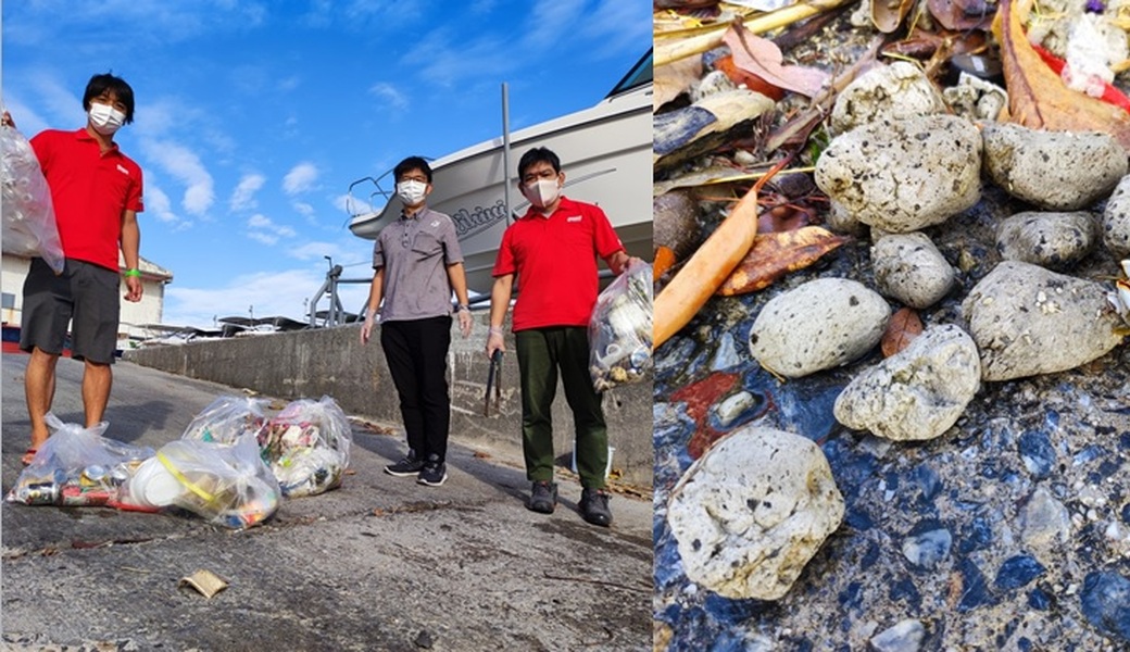 那覇市沿岸漁港周辺ゴミ拾い レポート