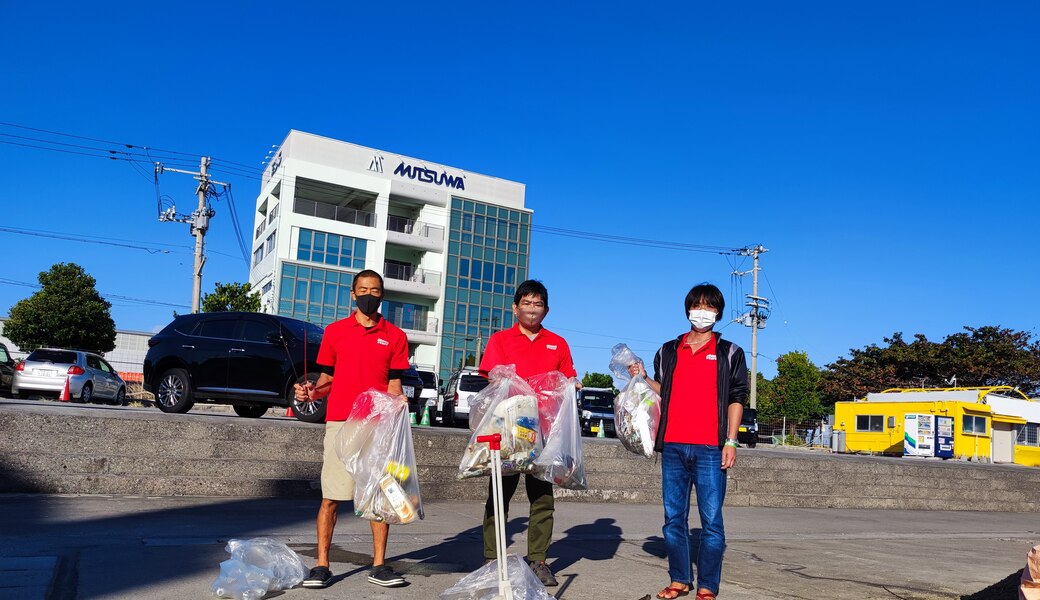 那覇市沿岸漁港周辺ゴミ拾い レポート