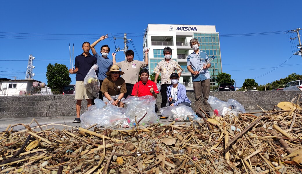 那覇市沿岸漁港周辺ゴミ拾い レポート