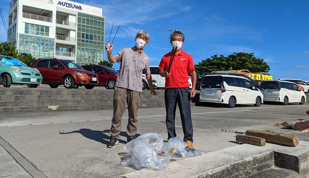  那覇市沿岸漁港周辺ゴミ拾い レポート