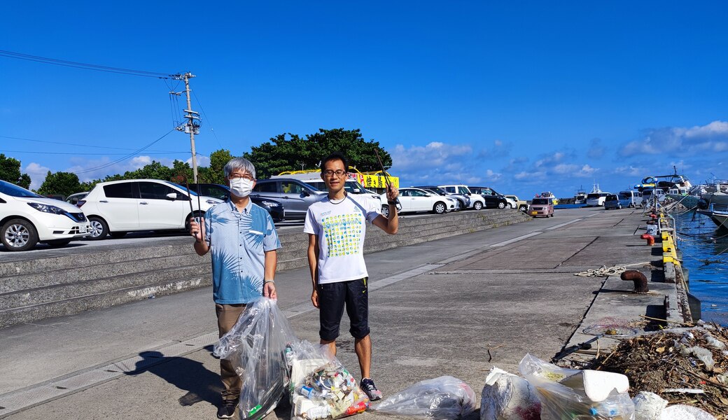 那覇市沿岸漁港周辺ゴミ拾い レポート