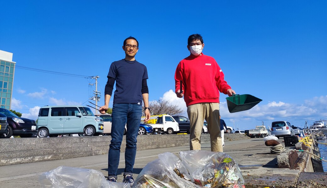 那覇市沿岸漁港周辺ゴミ拾い レポート