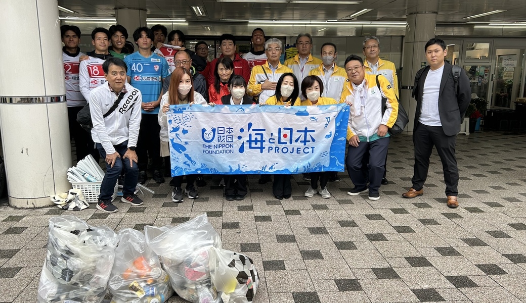 東京23FC　23クリーンプロジェクト LTOゴミ拾い レポート