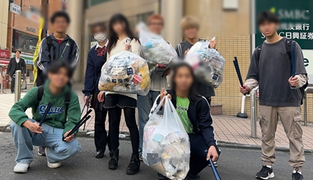 ゴミ拾い@町田駅周辺 レポート