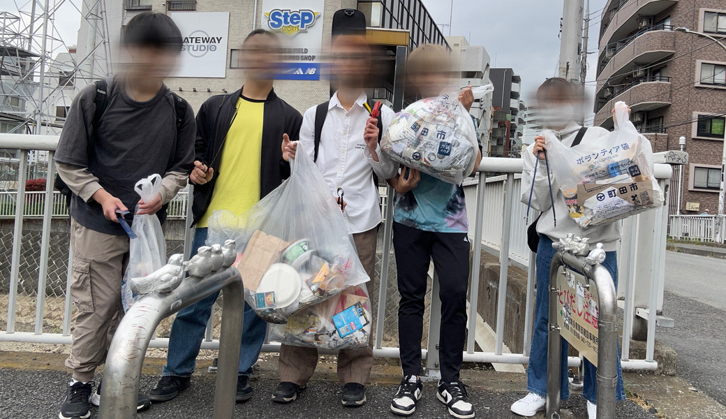 ゴミ拾い@町田駅周辺 レポート