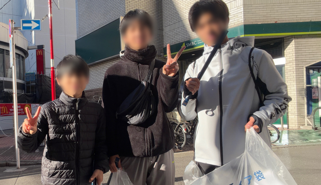 ゴミ拾い@町田駅周辺 レポート