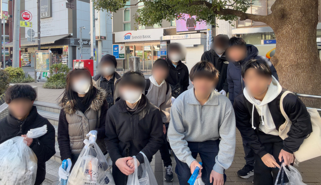 ゴミ拾い@町田駅周辺 レポート