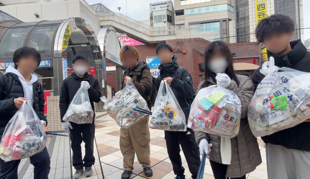 ゴミ拾い@町田駅周辺 レポート